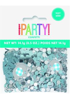 Niebieskie konfetti BABY BOY ze s�onikami