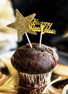 Konfetti HAPPY NEW YEAR sylwestrowe dekoracje na st