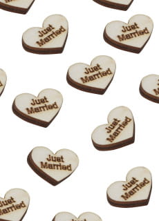 Konfetti JUST MARRIED RUSTYKALNE WESELE