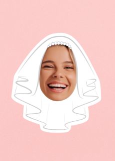 Personalizowane konfetti na WIECZ�R PANIE�SKI ze zdj�ciem dekoracja na wiecz�r panie�ski dekoracja na panie�ski