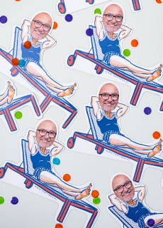 Konfetti personalizowane EMERYTURA (8szt.)