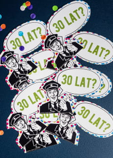 Konfetti personalizowane POLICJA (9 szt.)