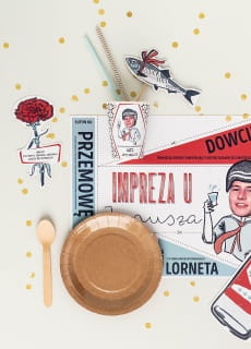 Konfetti personalizowane PRL go�dziki (8szt.)