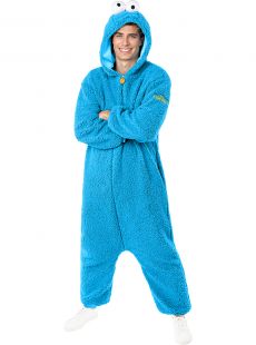 Kostium COOKIE MONSTER Ulica Sezamkowa - L/XL