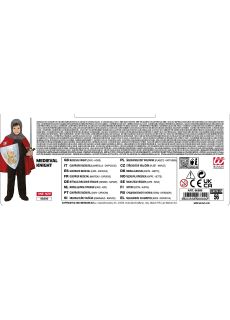 Kostium �REDNIOWIECZNY RYCERZ rozmiar uniwersalny kostium rycerza przebranie rycerza kostium rycerza dla dzieci