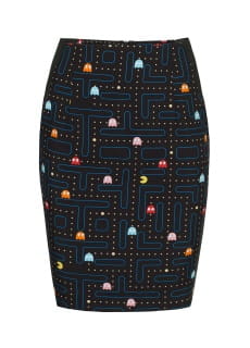 Damski �mieszny garnitur PAC-MAN marynarka i sp�dnica - rozm.40