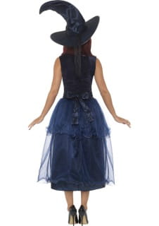 Str�j CZAROWNICY Z PӣNOCY przebranie na Halloween damskie - L przebranie czarownicy kostium czarownicy