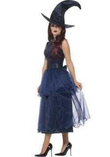 Str�j CZAROWNICY Z PӣNOCY przebranie na Halloween damskie - L przebranie czarownicy kostium czarownicy