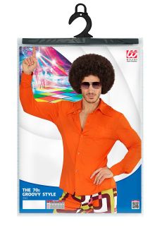 Koszula disco GROOVY DANCER pomara�czowa - XXL