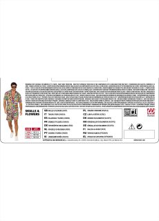 M�ska koszula HAWAJSKA kolorowa - L/XL