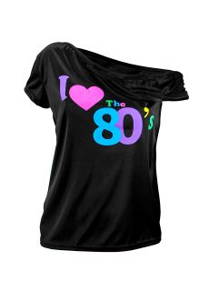 Damska KOSZULKA LATA 80 - S/M str�j fitness lata 80 koszulka lata 80 str�j damski lata 80 str�j retro lata 80