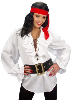 Koszula PIRATKA bia�a - M koszula piracka koszula piracka damska str�j piratki str�j na halloween