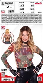 Koszulka z tatua�ami SKRZYD�A ANIO�A