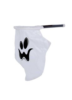 Koszyk z kijem DUCH pojemnik na cukierki Halloween