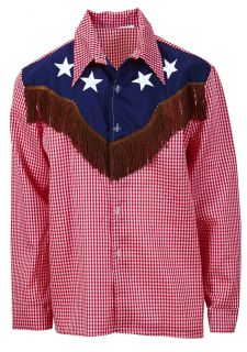 Kowbojska koszula z fr�dzlami RODEO COWBOY - XL