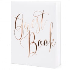 Ksi�ga go�ci GUEST BOOK bia�a