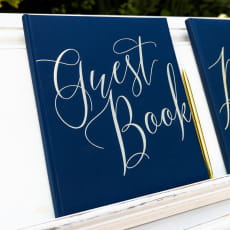 Ksiga goci GUEST BOOK granatowa