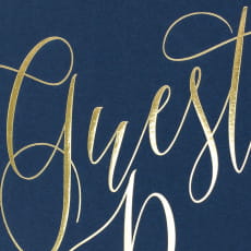 Ksiga goci GUEST BOOK granatowa
