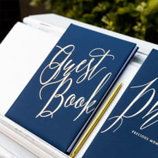 Ksiga goci GUEST BOOK granatowa