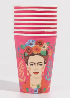 Kubeczki papierowe BOHO Frida 340ml (8szt.)