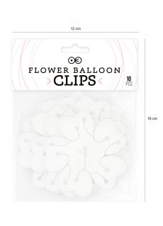 ��czniki do balon�w KWIATEK (10 szt.)