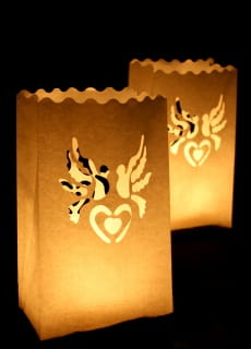 Lampion na �wiec� GO��BKI (10szt.)