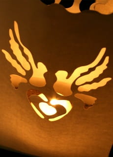 Lampion na �wiec� GO��BKI (10szt.)
