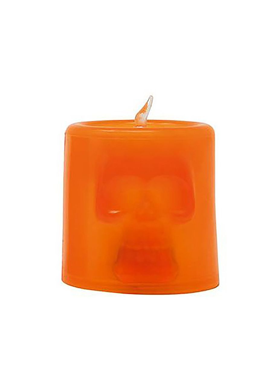 Lampka na halloween pomarańczowa