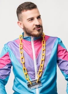 acuch KASETA dodatek do stroju w stylu lat 80