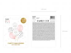 Lateksowe balony KOTEK 30cm (6szt.) dekoracja na urodziny balony lateksowe balony na urodziny dla dziewczynki