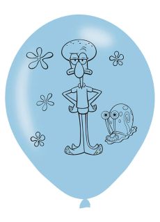 Lateksowe balony SPONGEBOB (6 szt.) 