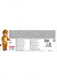 Dzieci�cy STR�J LWA pluszowy - 98cm