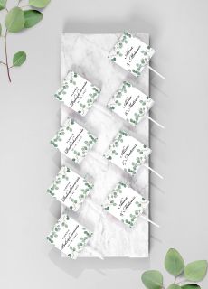 Personalizowane lizaki DROBNE UPOMINKI DLA GOCI WESELNYCH