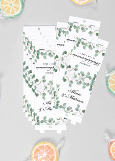 Personalizowane lizaki DROBNE UPOMINKI DLA GOCI WESELNYCH