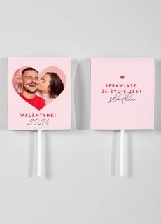Lizaki WALENTYNKOWE ze zdj�ciem 8 szt.