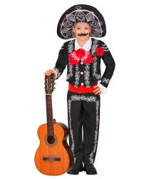 Str�j MARIACHI Dia de los Muertos dzieci�cy - 140cm