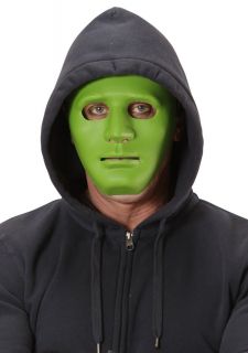 Maska na twarz ANONIM zielona