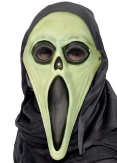 Maska KRZYK w kapturze Halloween