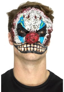 Maska klauna STRASZNY CLOWN maska halloweenowa