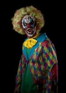 Maska klauna STRASZNY CLOWN maska halloweenowa