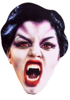 Maski tekturowe HALLOWEEN maski straszne (6szt.) straszne maski na Halloween
