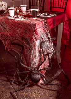 Dekoracyjny materia� halloweenowy PLAMY KRWI 