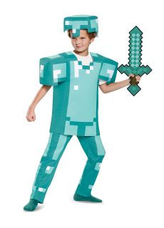 Miecz DIAMENTOWY Minecraft dodatek do stroju 