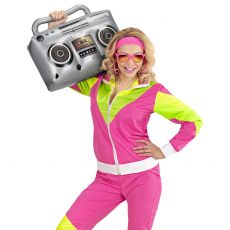 Gad�et na imprez� w stylu lat 90 DMUCHANY BOOMBOX 50 cm