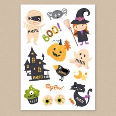 Personalizowane naklejki HALLOWEEN