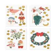 Naklejki �wi�teczne na okno MERRY CHRISTMAS
