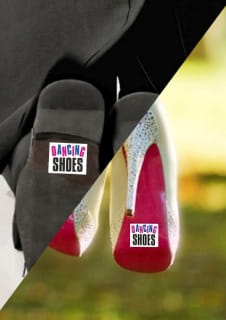Naklejki na buty DANCING SHOES 