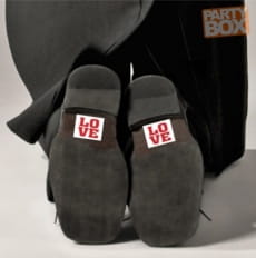 Naklejki na buty LOVE (2szt.)