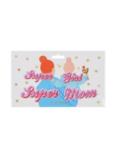 Naprasowanka na ubrania dla mamy i crki SUPER MOM