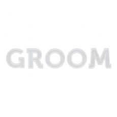 Naprasowanka napis GROOM